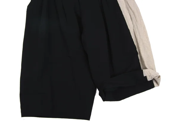 Yohji Yamamoto POUR HOMME Linen Switching Pants K-173113_011