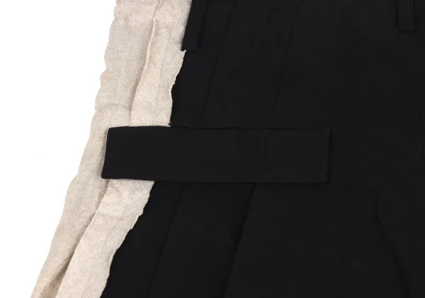 Yohji Yamamoto POUR HOMME Linen Switching Pants K-173113_014