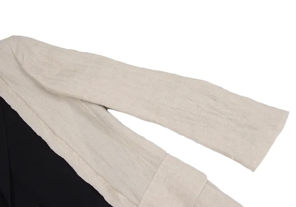 Yohji Yamamoto POUR HOMME Linen Switching Jacket & Pants K-173114_006