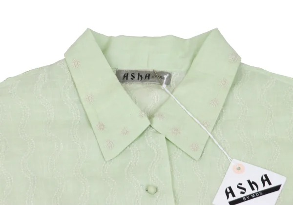 ASHA BY MDS Wave Embroidery Blouse K-173121_004