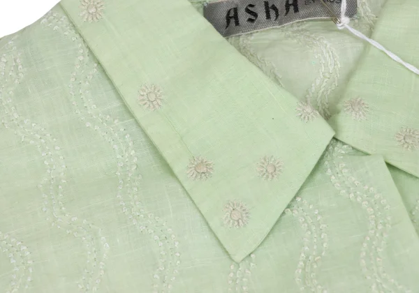 ASHA BY MDS Wave Embroidery Blouse K-173121_005