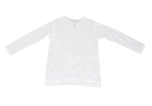 ASHA BY MDS Wave Embroidery Cord-neck Skipper Blouse K-173122_002