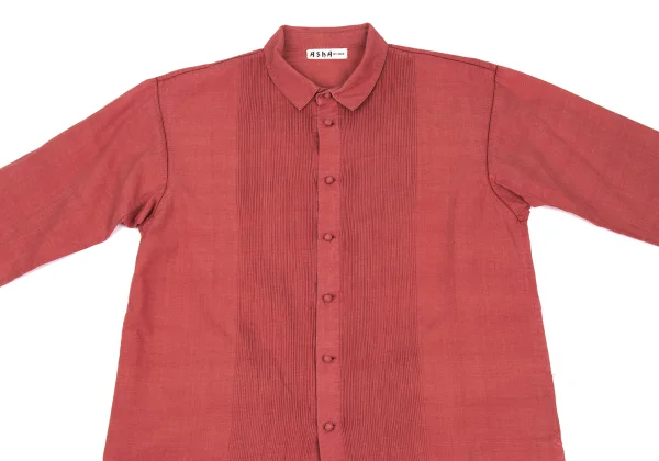 ASHA BY MDS Front Pin-tuck Design Blouse K-173128_003