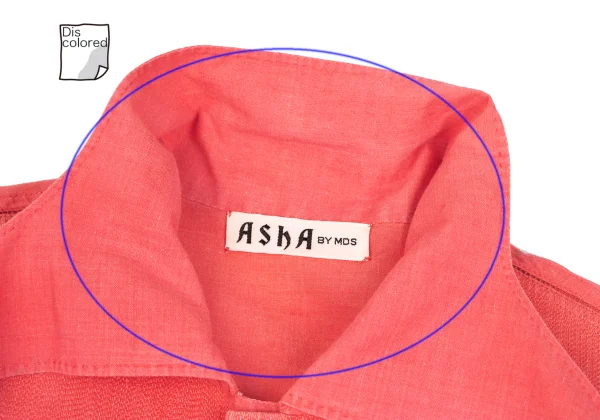 ASHA BY MDS Zigzag Stitch Tie-Neck Blouse K-173131_006