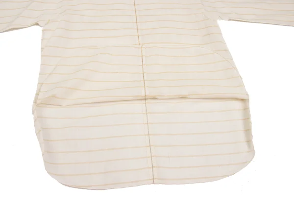 ASHA BY MDS Square Neck Glitter Stripe Skipper Blouse K-173133_014