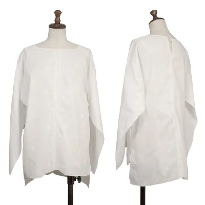 ASHA BY MDS Embroidered Square Neck Blouse