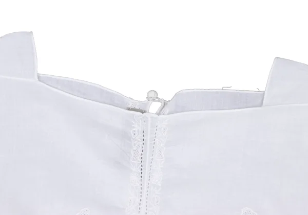 ASHA BY MDS Embroidered Square Neck Blouse K-173134_004