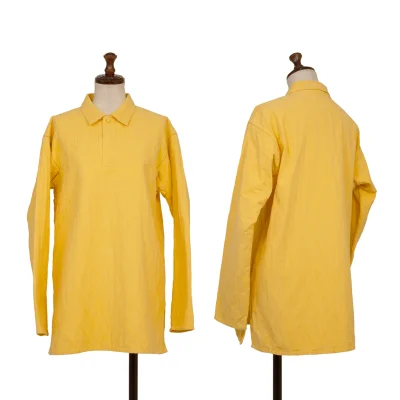 ASHA BY MDS Ethnic Embroidery Long Sleeve Polo Shirt