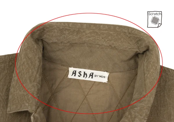 ASHA BY MDS Ethnic Embroidery Long Sleeve Polo Shirt K-173137_009