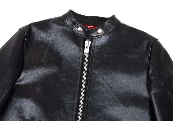 tricot COMME des GARCONStricot Special Coating Cotton Single Motorcycle jacket K-173139_003