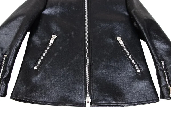 tricot COMME des GARCONStricot Special Coating Cotton Single Motorcycle jacket K-173139_009