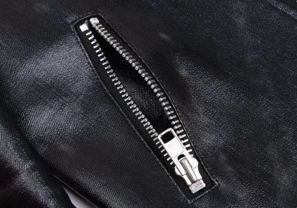 tricot COMME des GARCONStricot Special Coating Cotton Single Motorcycle jacket K-173139_010