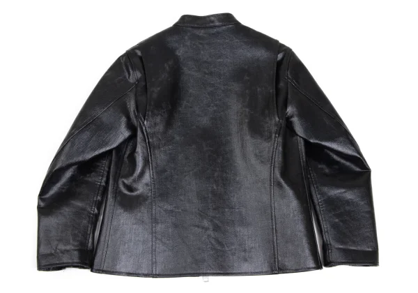 tricot COMME des GARCONStricot Special Coating Cotton Single Motorcycle jacket K-173139_013