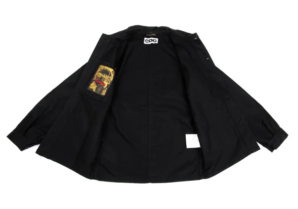 CDG Cotton Back Logo Print Coverall Jacket K-173141_019