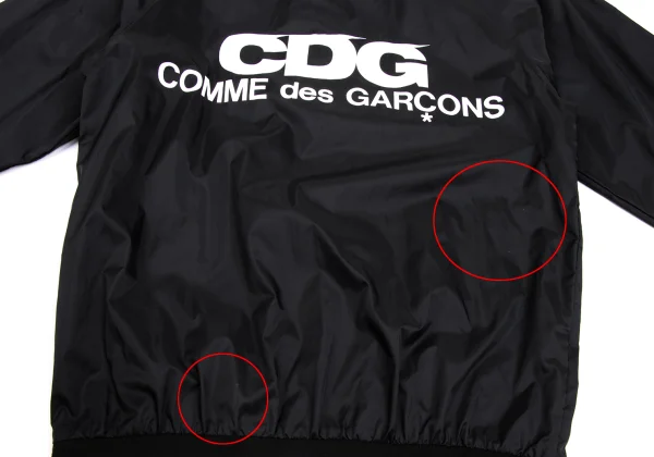 CDG Nylon Back Logo Print Varsity Jacket K-173142_003
