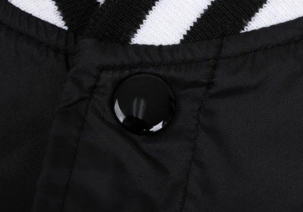 CDG Nylon Back Logo Print Varsity Jacket K-173142_010
