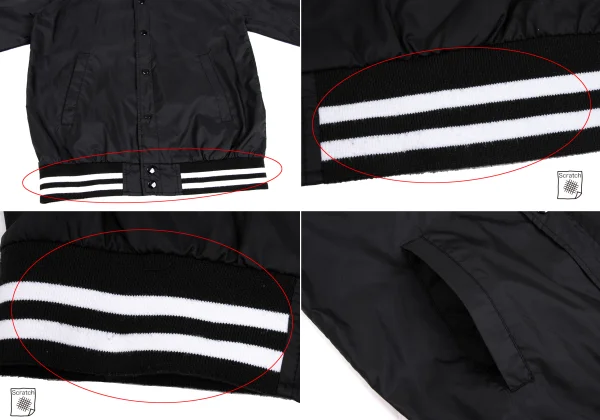 CDG Nylon Back Logo Print Varsity Jacket K-173142_015