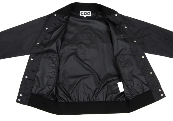 CDG Nylon Back Logo Print Varsity Jacket K-173142_016