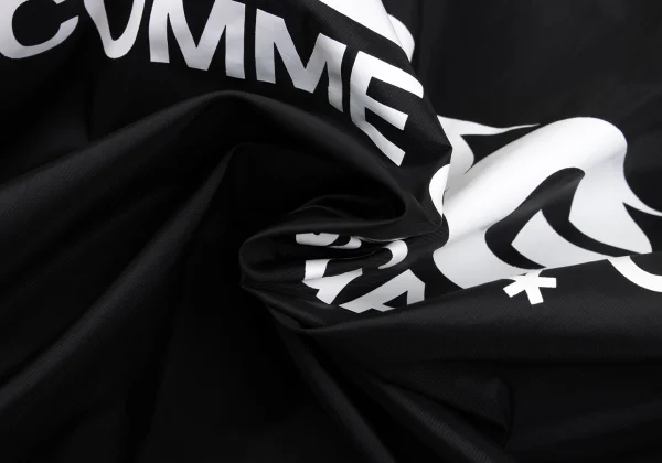 CDG Nylon Back Logo Print Varsity Jacket K-173142_017