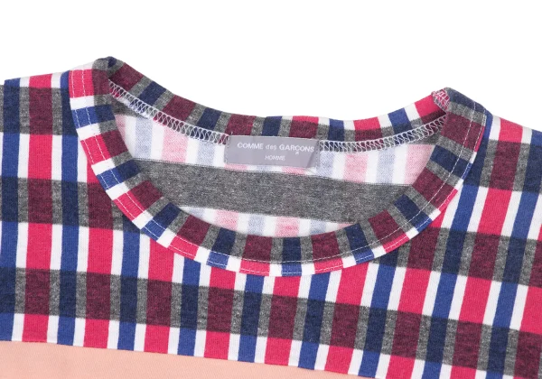 COMME des GARCONS HOMME Multi Checker T-shirt K-173145_003