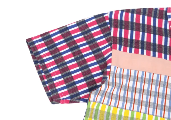 COMME des GARCONS HOMME Multi Checker T-shirt K-173145_004