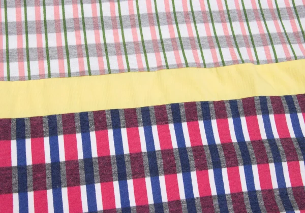 COMME des GARCONS HOMME Multi Checker T-shirt K-173145_006