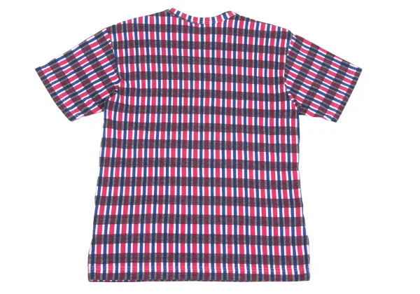 COMME des GARCONS HOMME Multi Checker T-shirt K-173145_009