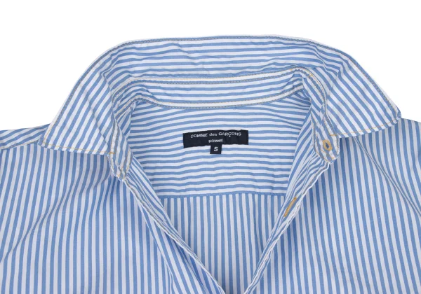 COMME des GARCONS HOMME Cotton Stripe Long Sleeve Shirt K-173146_006