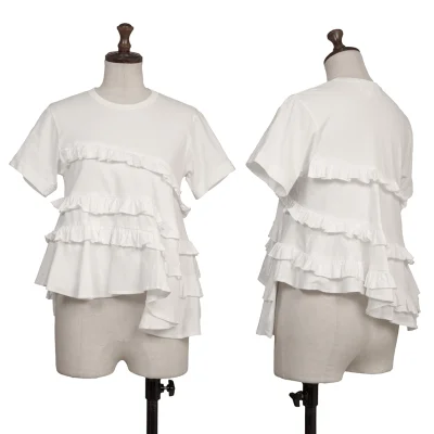 COMME des GARCONS GIRL Frill Asymmetry T-shirt