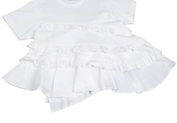COMME des GARCONS GIRL Frill Asymmetry T-shirt K-173147_006