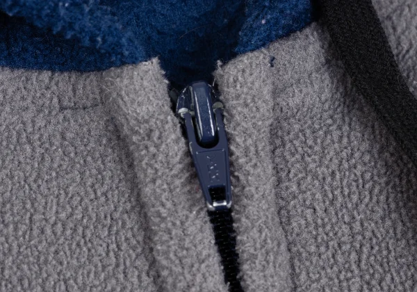 COMME des GARCONS HOMME DEUX Color Block Switching Fleece Hoodie K-173148_005