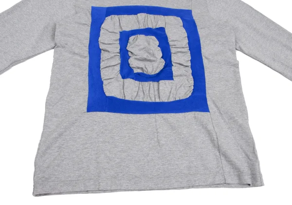 GANRYU Square Fleece Patch Design T-shirt K-173151_006