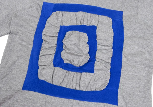 GANRYU Square Fleece Patch Design T-shirt K-173151_007