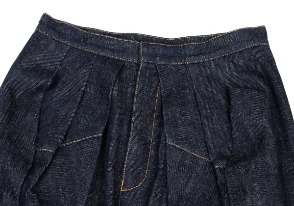 JUNYA WATANABE COMME des GARCONS denim Pleated Dropped Crotch Pants K-173155_002
