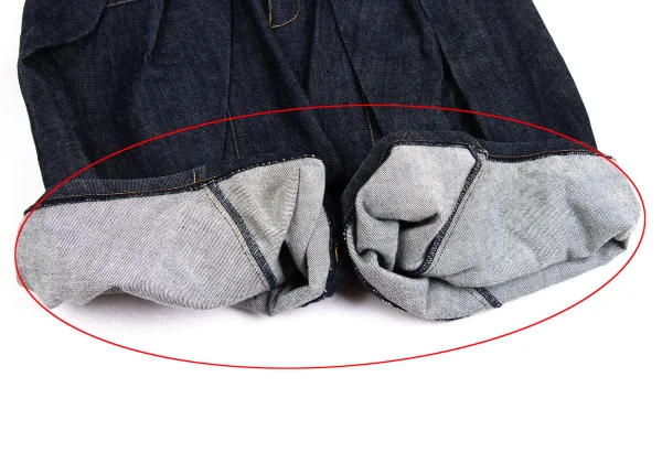 JUNYA WATANABE COMME des GARCONS denim Pleated Dropped Crotch Pants K-173155_006