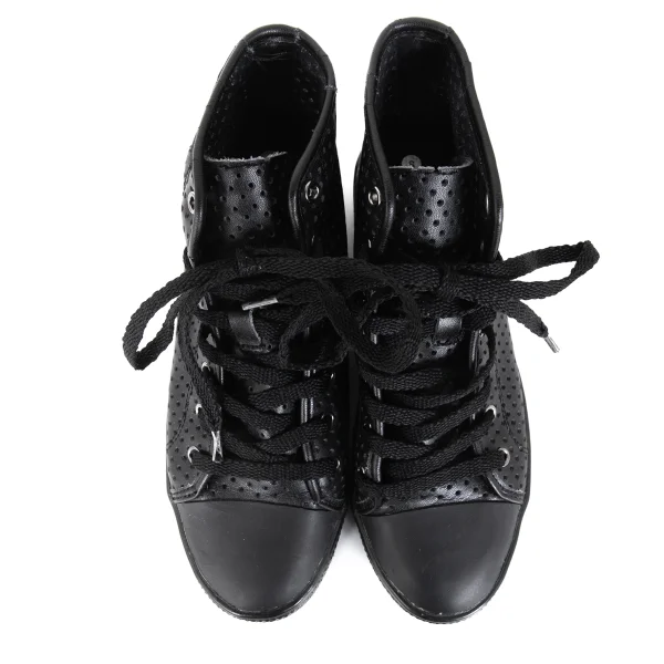 JUNYA WATANABE Punching Leather Sneakers K-173156_002
