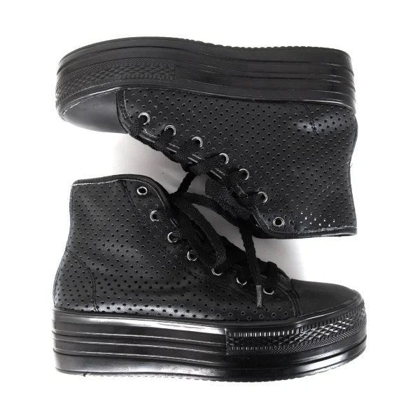 JUNYA WATANABE Punching Leather Sneakers K-173156_003