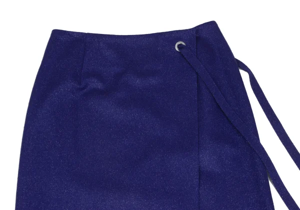 JOSEPH Wool Blended Wrap Skirt K-173158_003