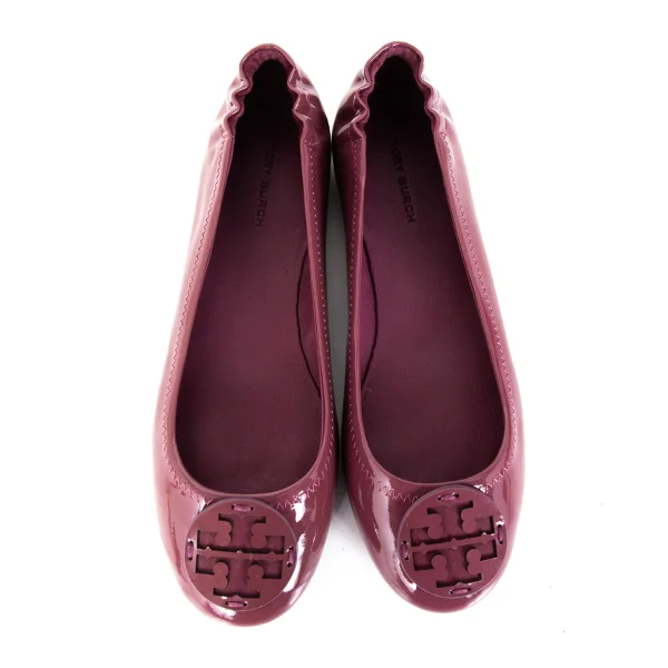 Tory Burch Logo Motif Ornament Flat Shoes K-173160_002