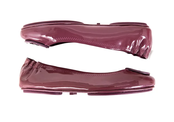 Tory Burch Logo Motif Ornament Flat Shoes K-173160_003