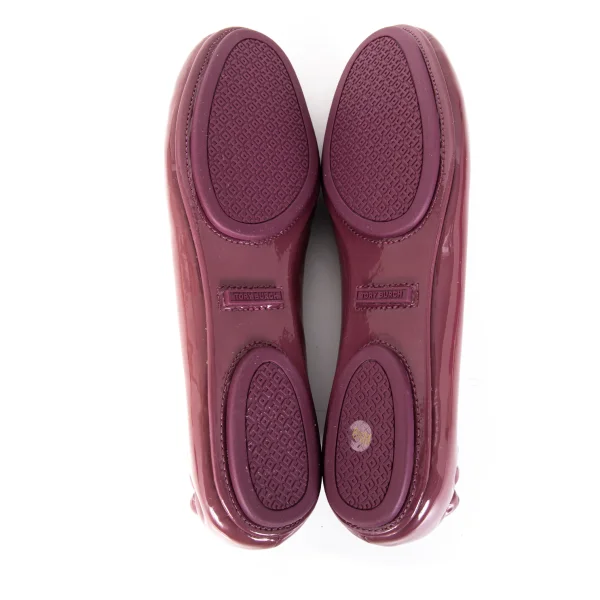 Tory Burch Logo Motif Ornament Flat Shoes K-173160_011