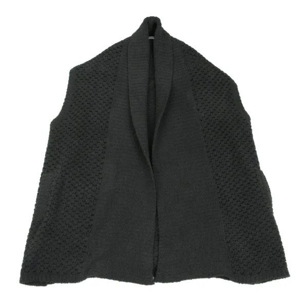 DKNY Shawl-collar Knit Sleeveless Cardigan K-173162_002