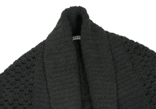 DKNY Shawl-collar Knit Sleeveless Cardigan K-173162_003