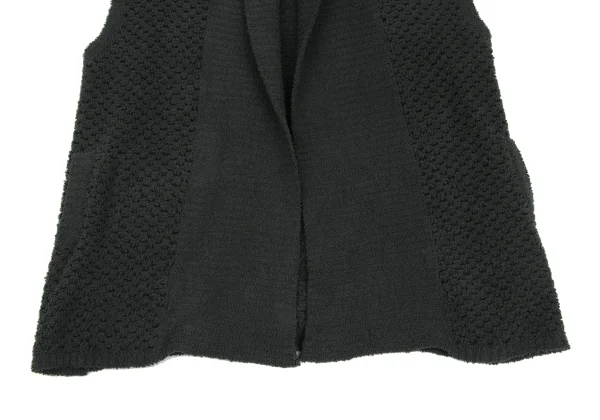 DKNY Shawl-collar Knit Sleeveless Cardigan K-173162_005