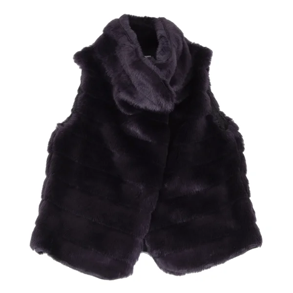 DKNY Faux Fur Vest K-173163_002