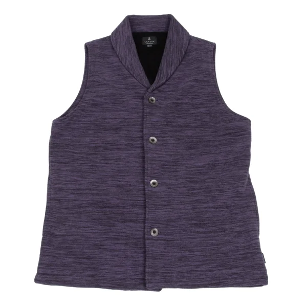 LANVIN collection Fleece-Lined Shawl Collar Vest K-173164_002