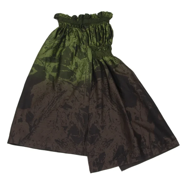 ISSEY MIYAKE A-POC Gradient Jacquard Gathered Skirt K-173166_002