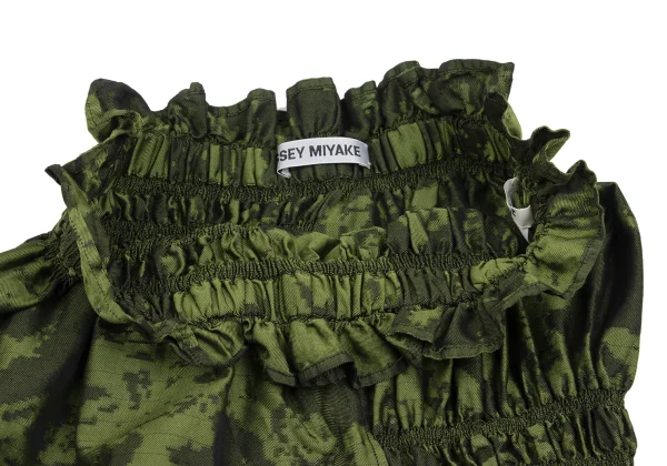 ISSEY MIYAKE A-POC Gradient Jacquard Gathered Skirt K-173166_004