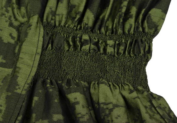 ISSEY MIYAKE A-POC Gradient Jacquard Gathered Skirt K-173166_005
