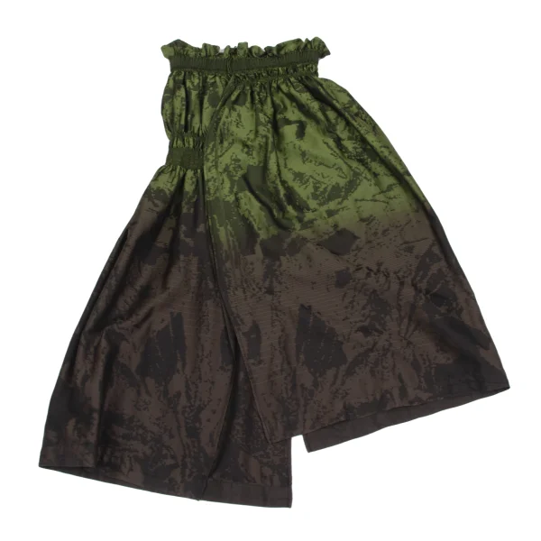 ISSEY MIYAKE A-POC Gradient Jacquard Gathered Skirt K-173166_008